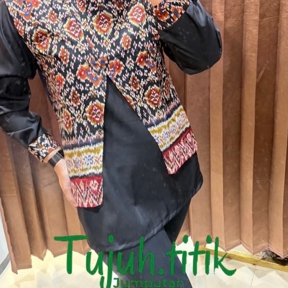 blouse tajung print