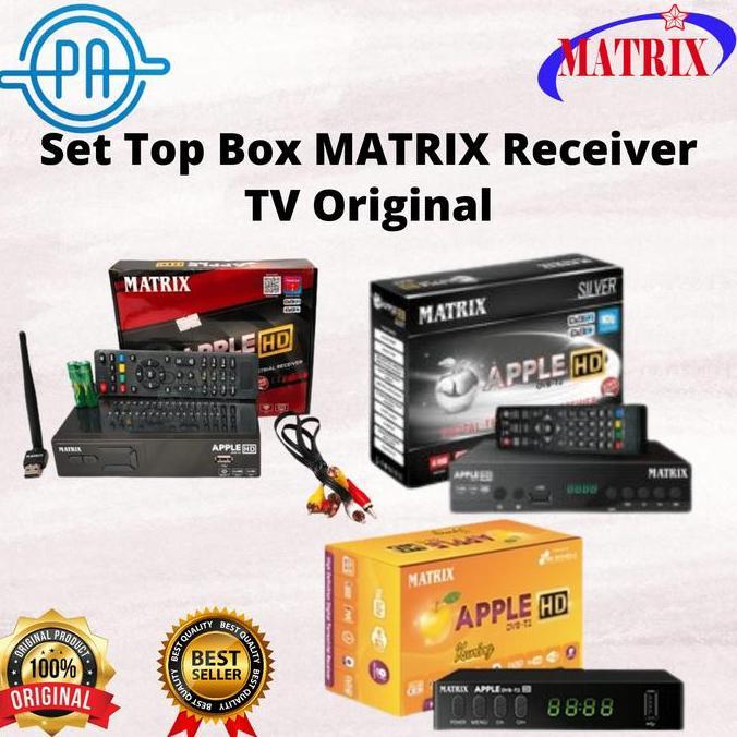 Set Top Box Tv Digital Dvb T2 Matrix Original Receiver Tv