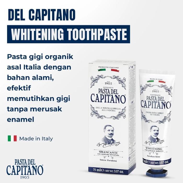 Pieras' Propolinse Pasta del Capitano Whitening Toothpaste - Dental Whitening