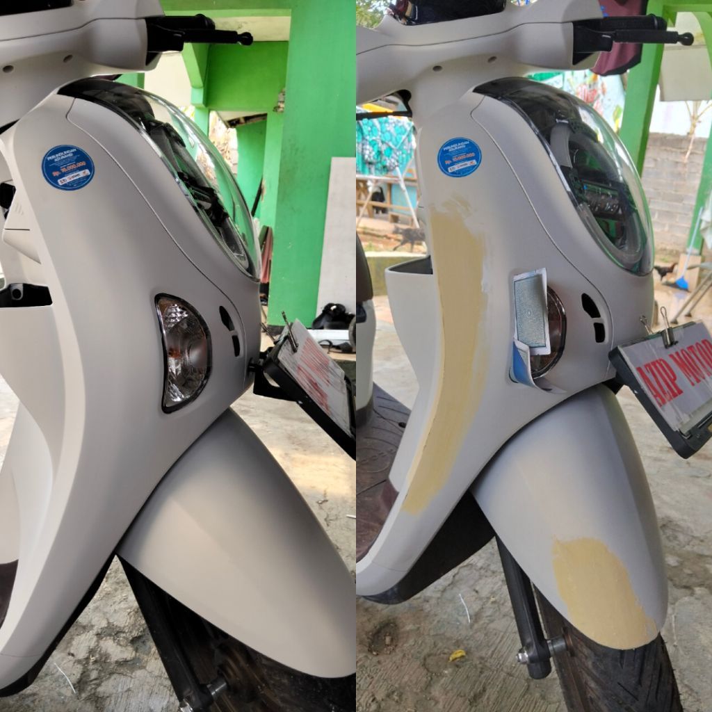 cat  putih doff set Vario gen 2 + Scoopy doff/ADV/Staylo
