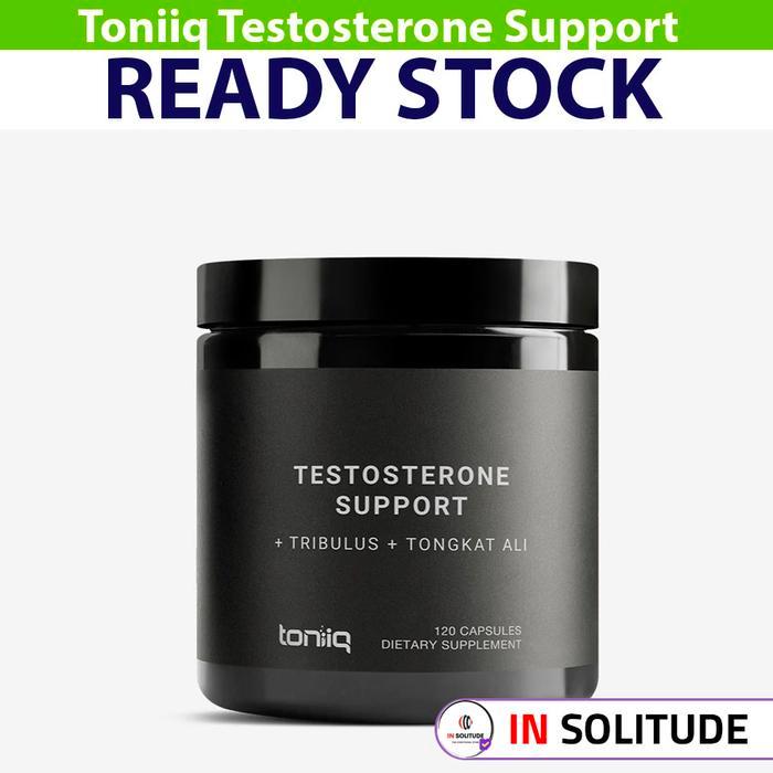 Toniiq Testosterone Support + Tribulus + Tongkat Ali 120 Capsules