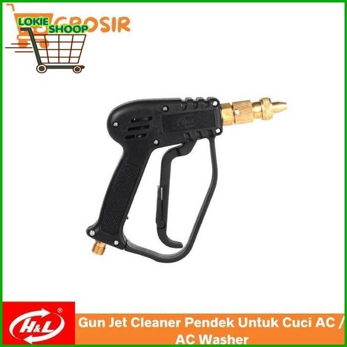 GUN JET CLEANER PENDEK H&L BUAT CUCI AC GUN AC CLEANER READY
