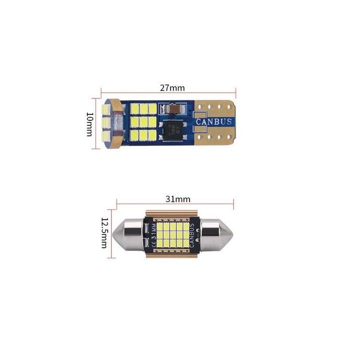 Paket Lampu Led Kabin Innova Reborn Putih MTL