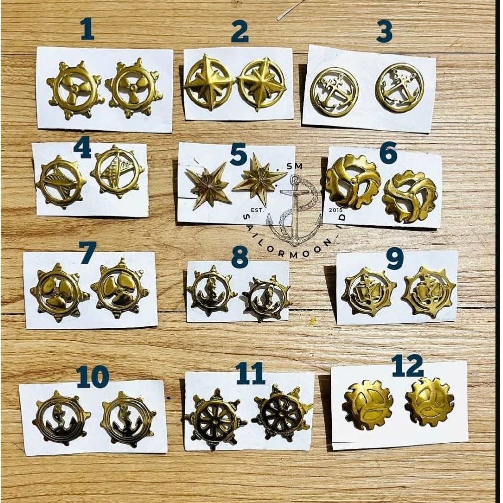 Corpsteken jantra corps monogram pelayaran atribut taruna pelayaran pelaut MONOKRAH MONO KERAH KORPS