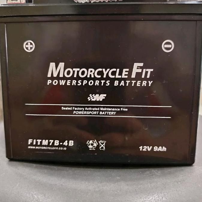 Promo Aki Motor FITM7B4B GM7B4B 12V 9Ah Yamaha Nouvo Scorpio Honda Tiger Diskon