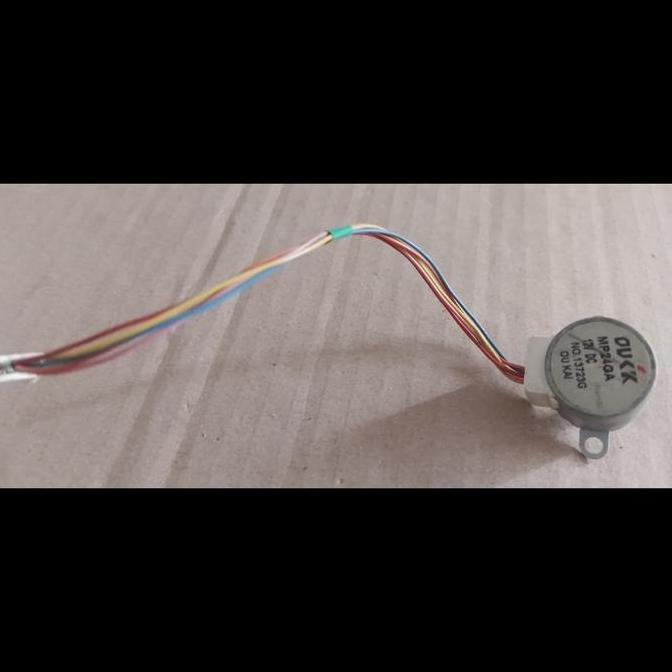 STEP MOTOR SWING INDOOR AC 1/2 3/4 1 1.5 PK MIDEA MSR2 12CR(I)  MP24GA 12V DC ORIGINAL BEKAS PAC79