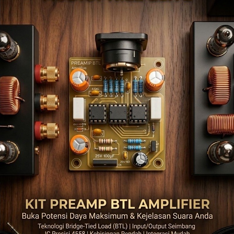 Kit preamp BTL Amplifier