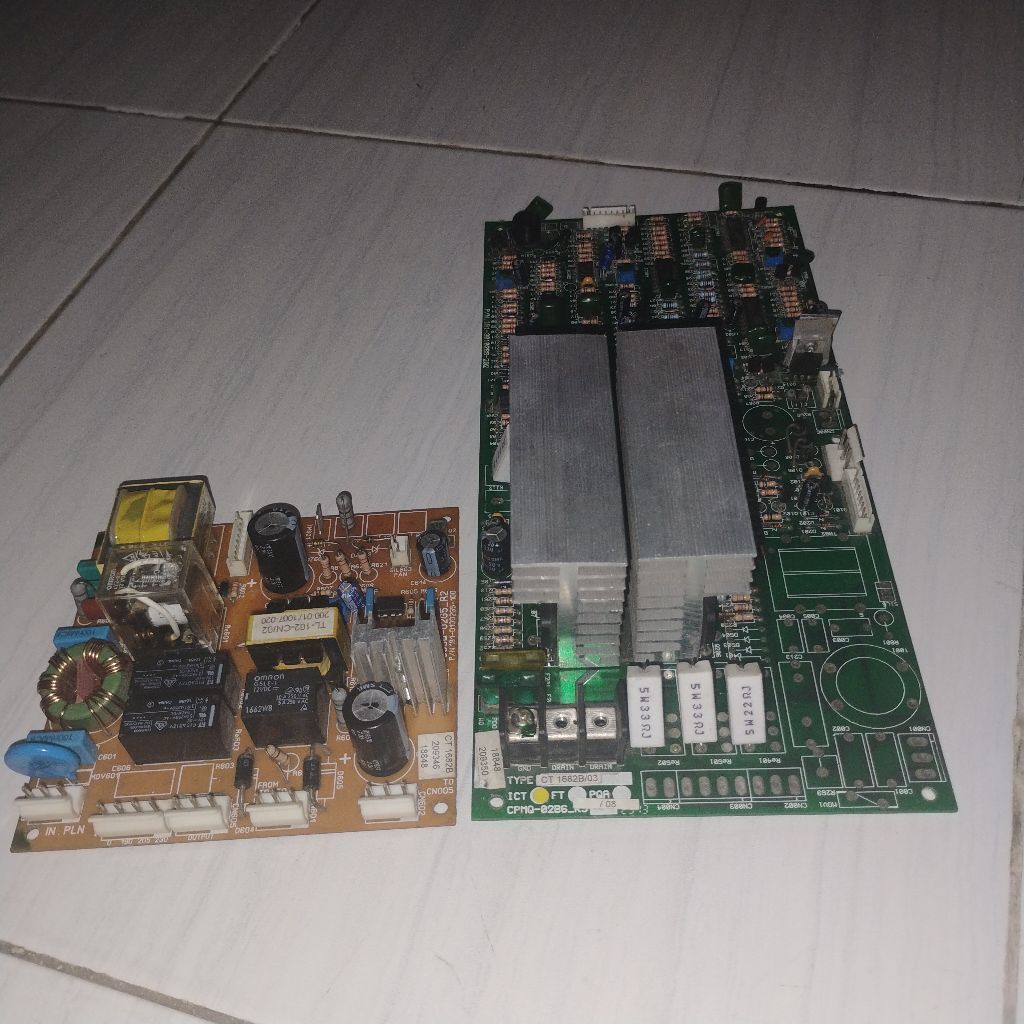 Mainboard UPS Ica CT1682B + Power switch/ Suplay Charger Aki