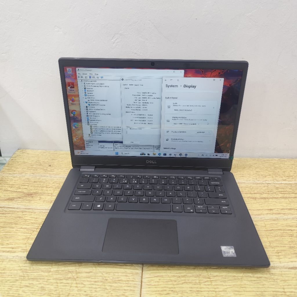 Laptop Second Dell Latitude 3410 Core i3-10110U Ram 4GB Ssd 256GB FHD