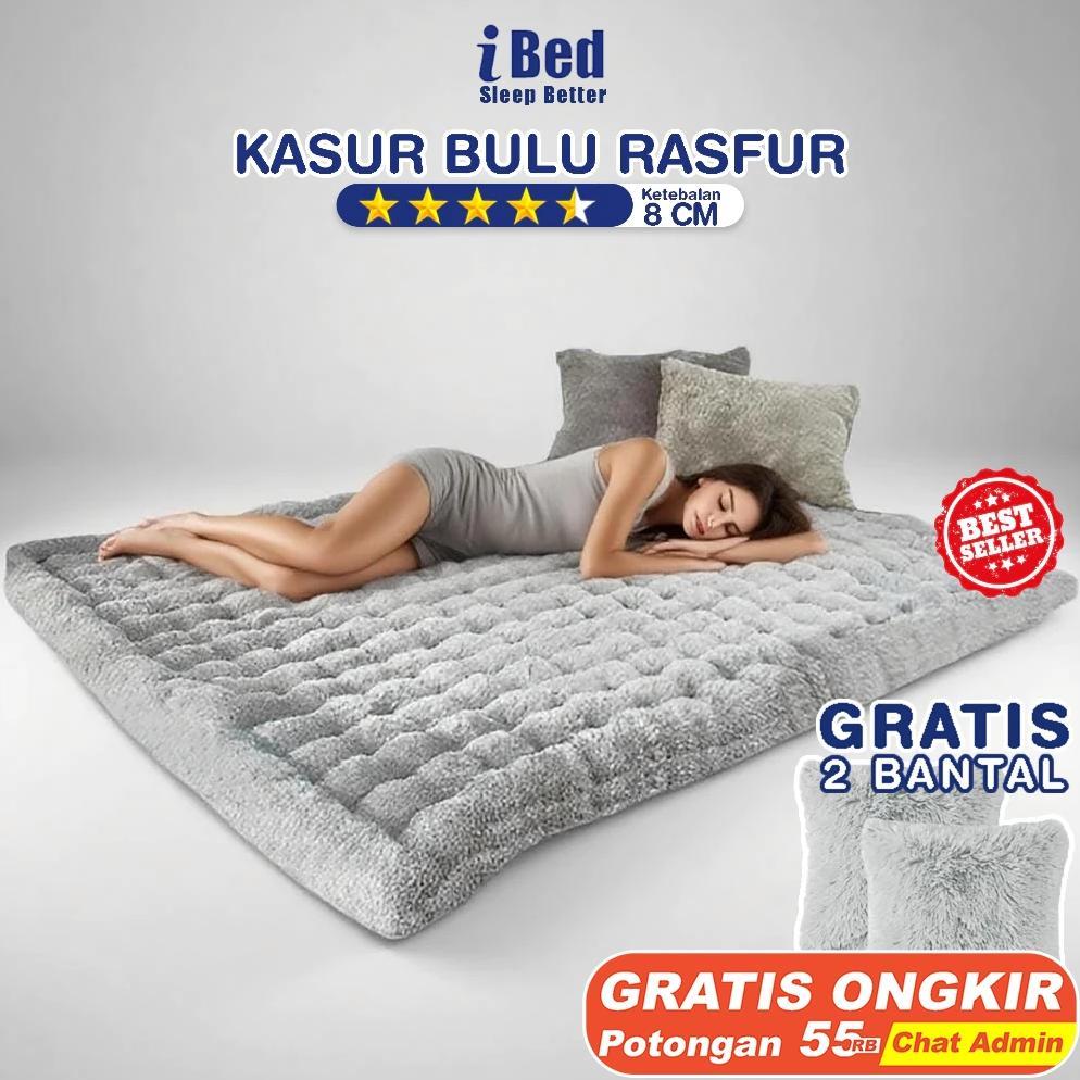 Kasur Lantai Matras Gender Bulu Rasfur 130 x 140 x 180 x 200 cm