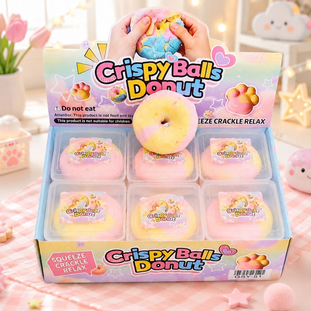 crispy balls donut - squishy donut