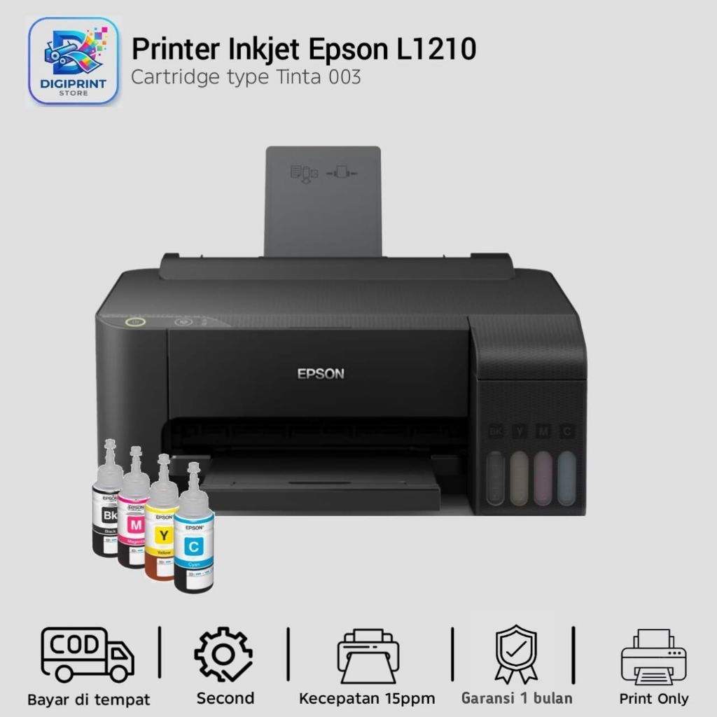 Printer Epson L1210 Second Print Only full Nozell