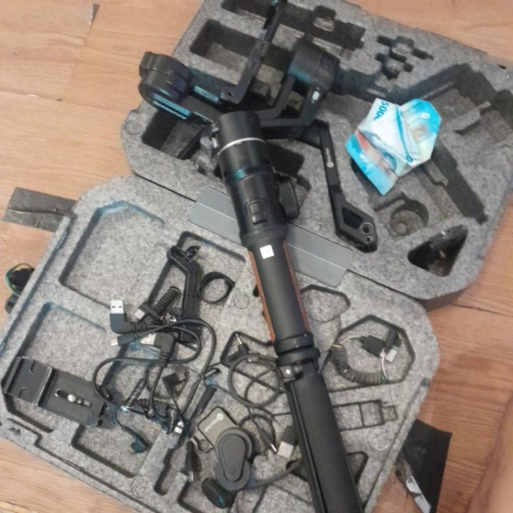 JUAL JARANG DIPAKE FEIYU TECH AK 2000S SUDAH SAMA MOTOR MANUAL FOCUS