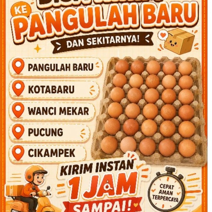 Telor Negri / Telur Ayam Negri Per 1kg by kaka esha