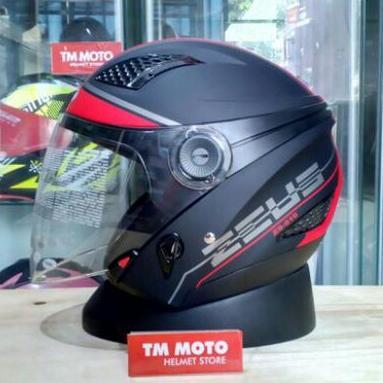 Helm Zeus ZS610 / Z610 0017 MattBlack red / Doff