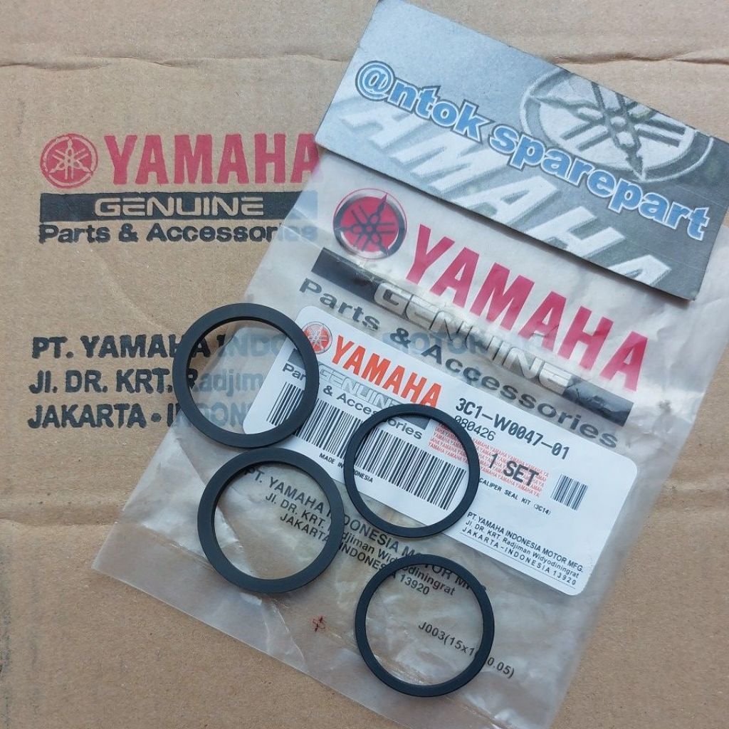 Oring O ring Seal Piston Caliper Kaliper Rem Depan Vixion Byson R15 V2 V3 Original Genuine Yamaha 3C