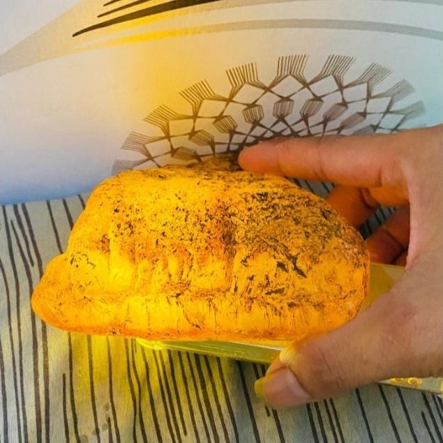 batu akik bahan calsedon anggur madu 100% Naturall