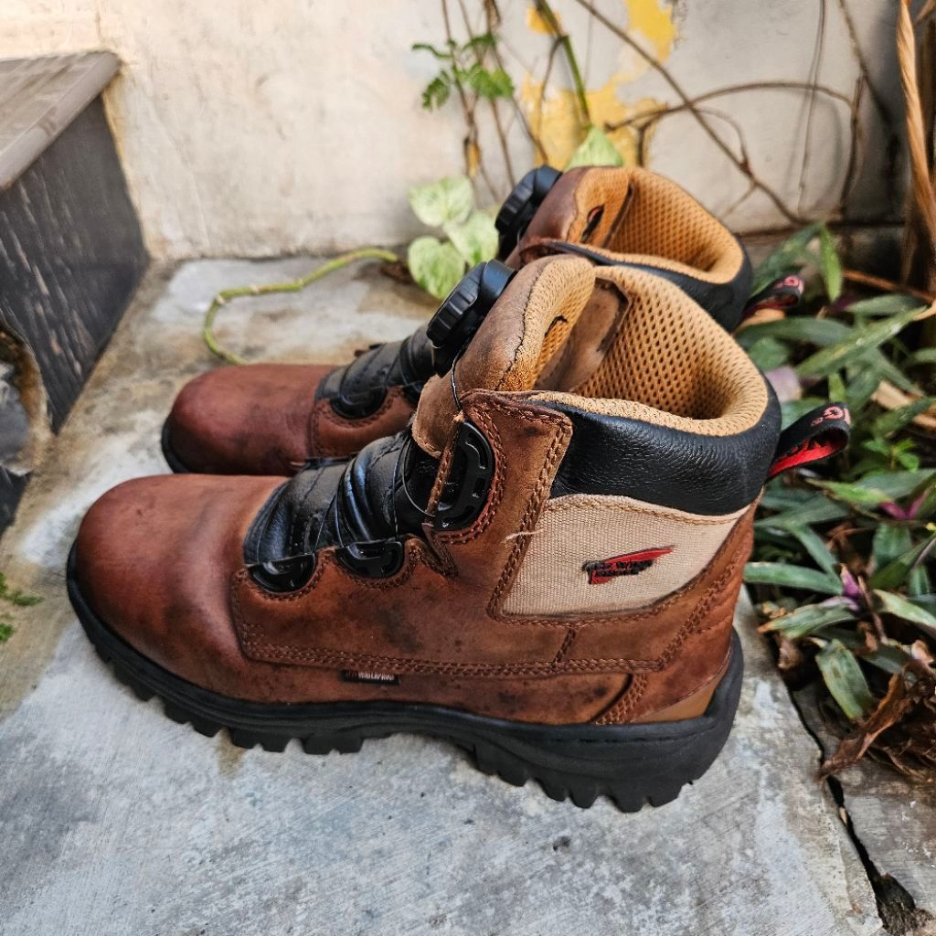 sepatu safety second redwing size 43(28cm)