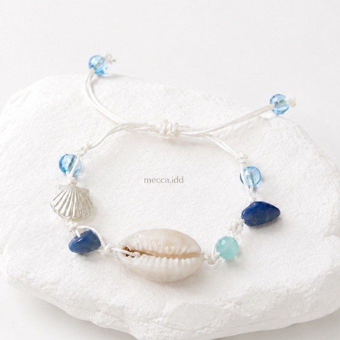 COD gelang keong biru kehidupan alam laut, gelang hadiah. gelang pertemanan