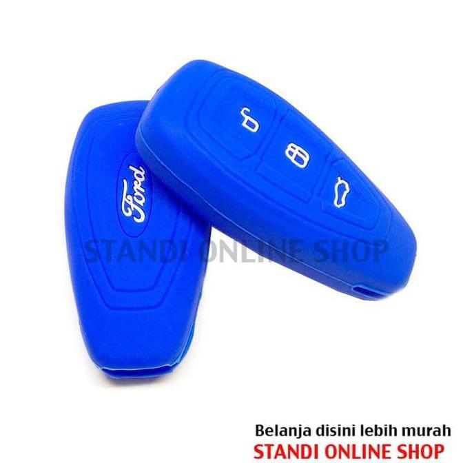 Promo Kondom Kunci Remote Silikon Cover Smart key Ford Ecosport Fiesta Focus Diskon