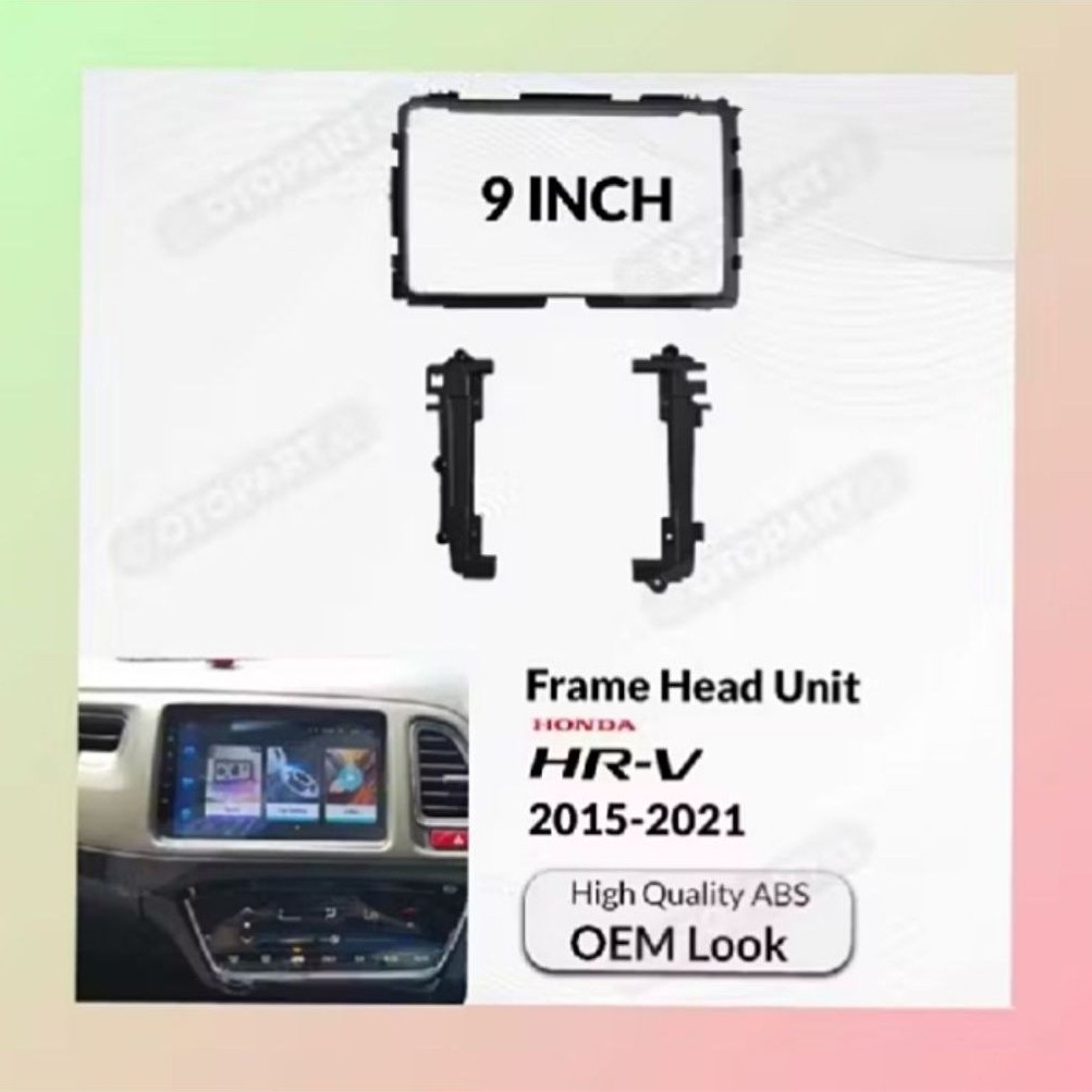 Frame list headunit HRV 9 inch