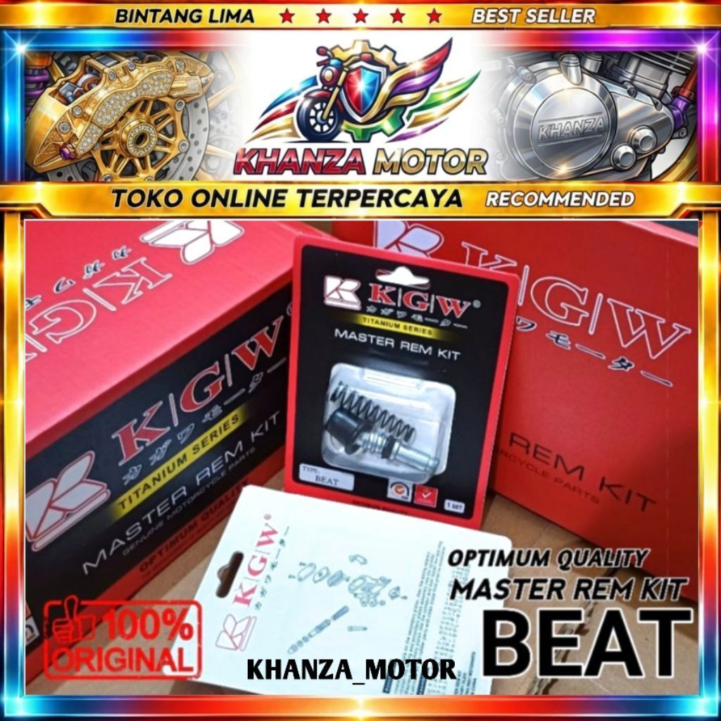 MASTER REM KIT/SEAL MASTER REM BEAT/VARIO/REVO/BLADE/SCOOPY/SPACY/PCX 125/50/60/VERZA SEAL MASTER RE