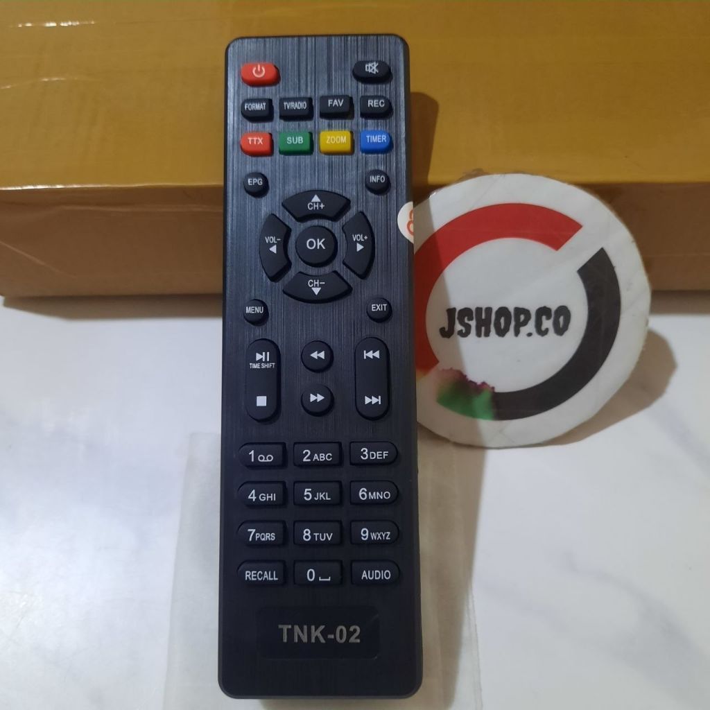 REMOTE/REMOT STB DVB T2 TANAKA SNIPER/STB DVB T2 TANAKA JURASSIC MIRIP ORIGINAL