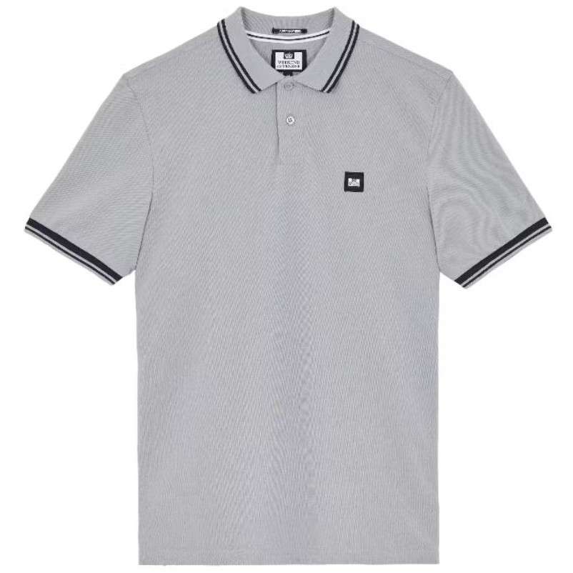 Weekend Offender Levanto Polo Shirt Grey
