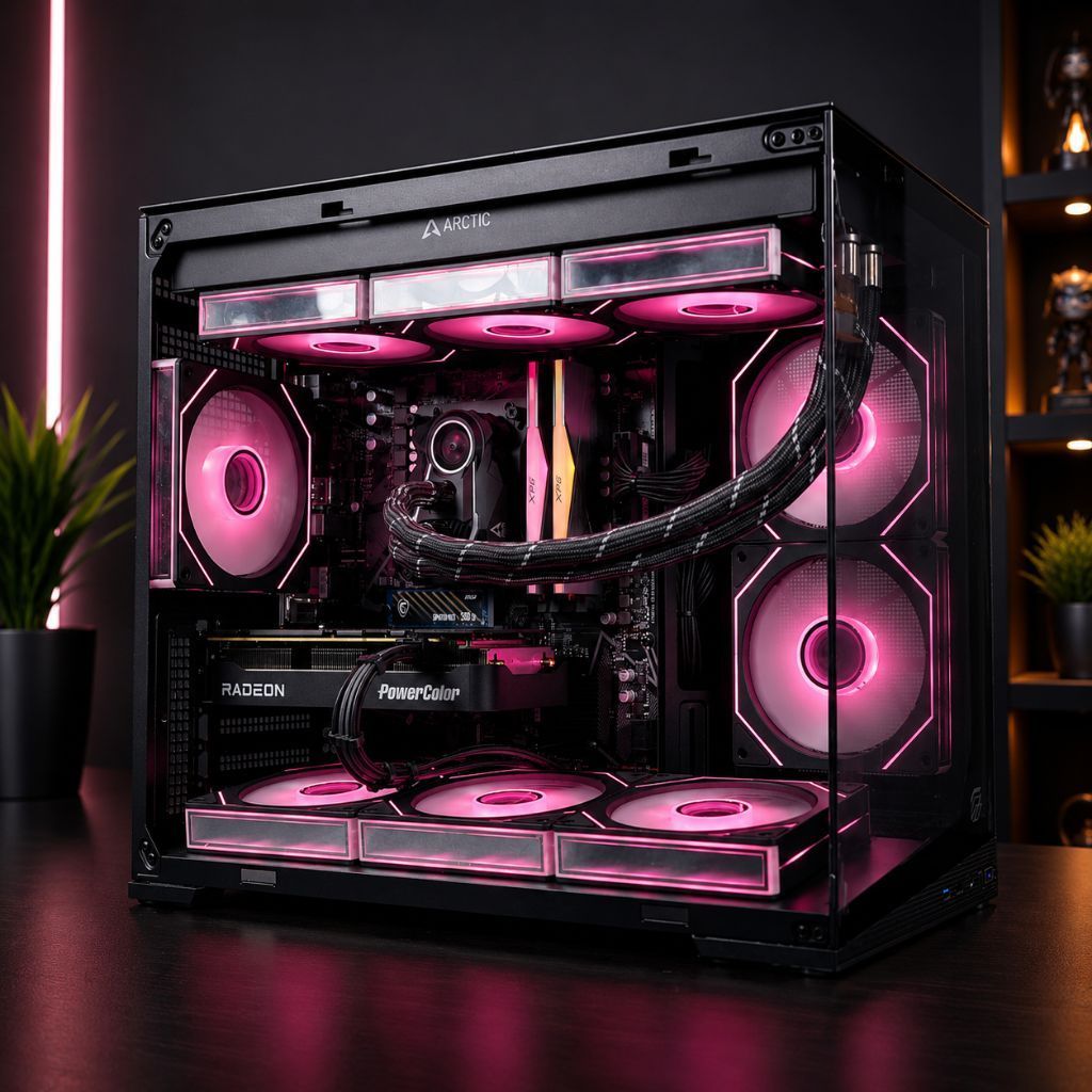 PC GAMING 2K RYZEN 5 5600 RX 9060 XT 16 GB
