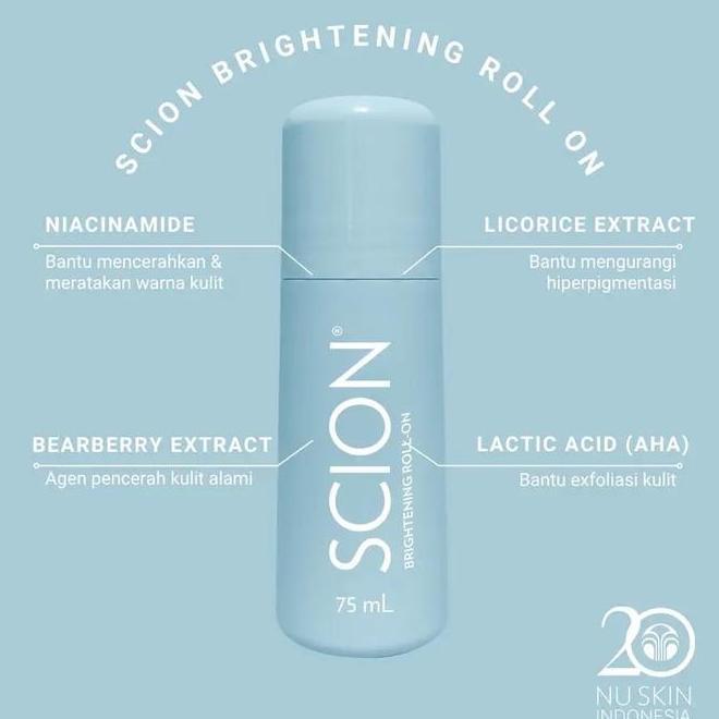 Scion Whitening Roll On Deodorant