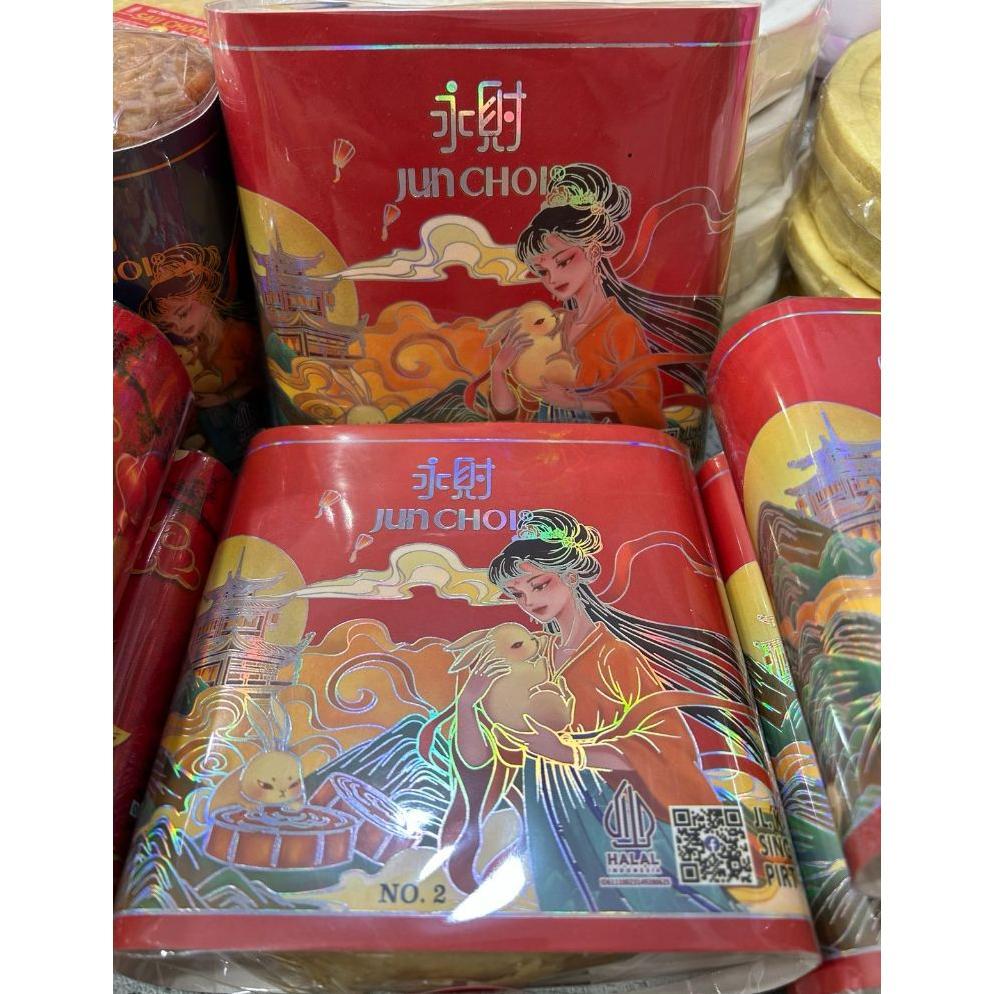 Ready MOONCAKE LAPIA / Kue Bulan Jun Choi Singkawang