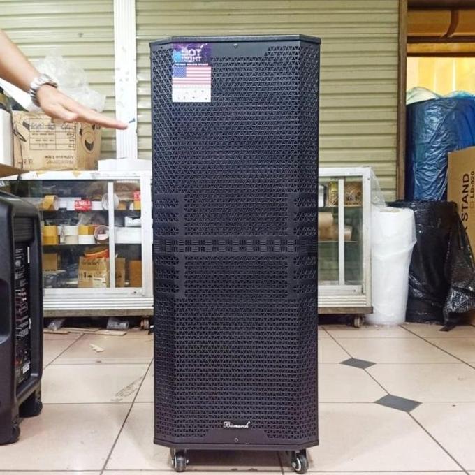 Portable Speaker Bismarck BSX12-W12 Double Woofer Bismarck BSX12-W12 Garansi Resmi 1 tahun