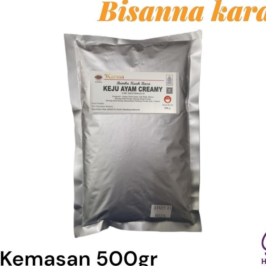 Bumbu Mie Kuah Keju Ayam Creamy Kemasan 500gr