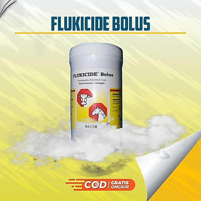 BIGSALE FLUKICIDE 12 BOLUS OBAT CACING SAPI SANBE