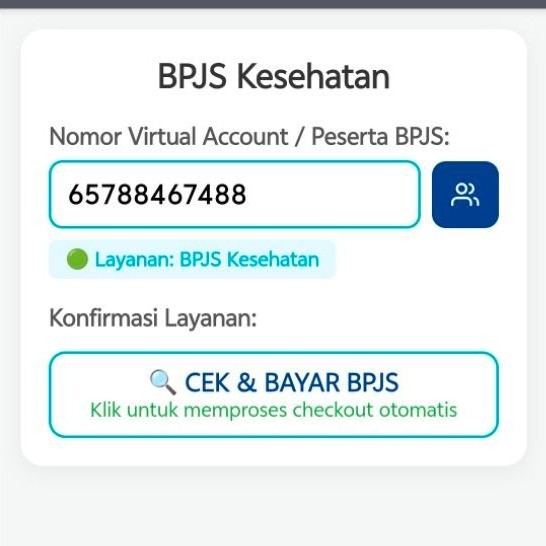Script html bukaolshop tagihan bppjs