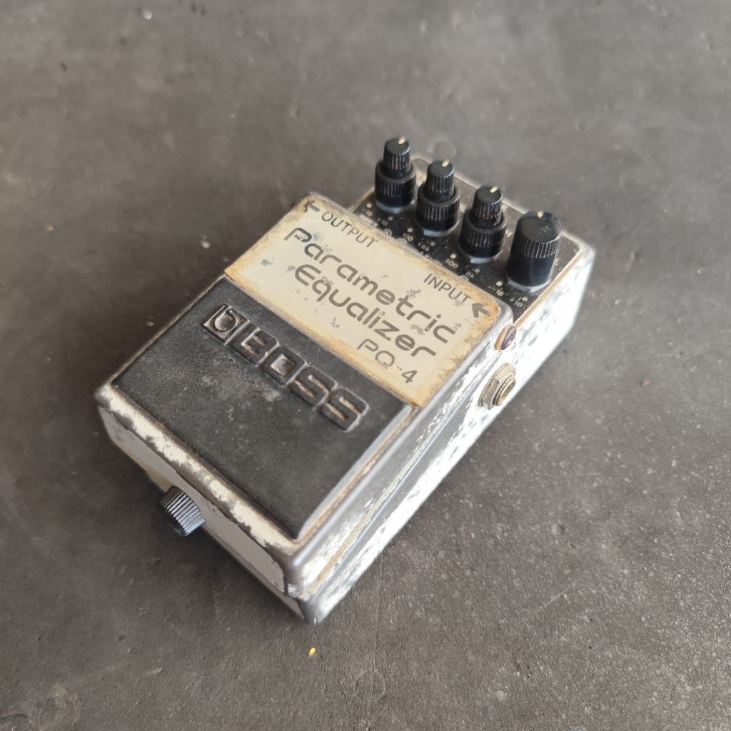 Boss PQ 4 Parametric Equalizer, Efek Gitar, Pre Amp, Equalizer, not Boss GE 7, GEB 7,MXR 6 Band