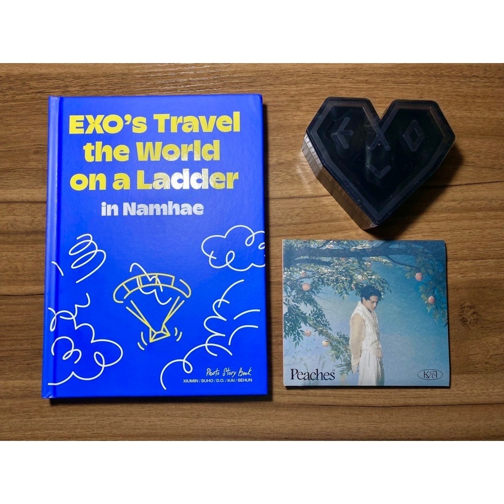 [BACA DESKRIPSI DULU] Album Only Unsealed Photobook EXO Ladder Namhae, Accessories Box Welkit, Album