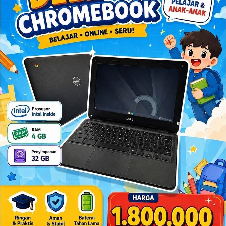 Laptop Dell 3100 Touchscreen