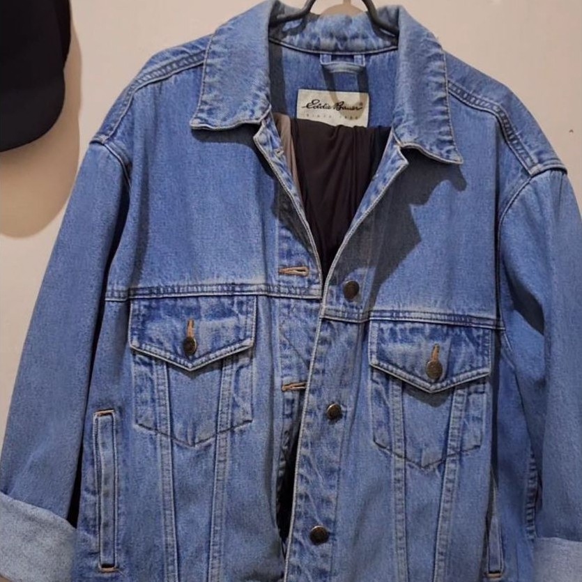 Edison Store Denim Chore Jacket Tebal ( preloved )