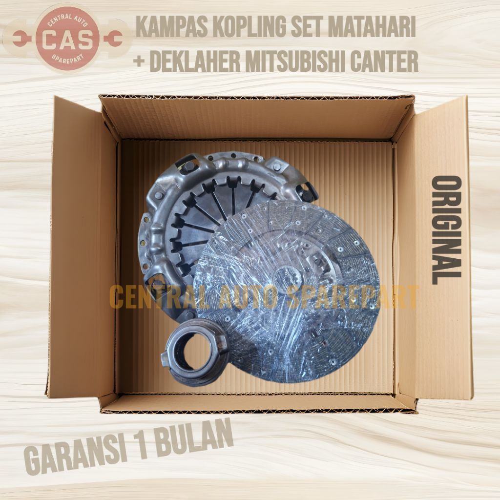 Kampas Pirodo Kopling 1Set Matahari Dekrup & Deklahar MITSUBISHI CANTER PS125 TURBO - HDX PAKET LENG