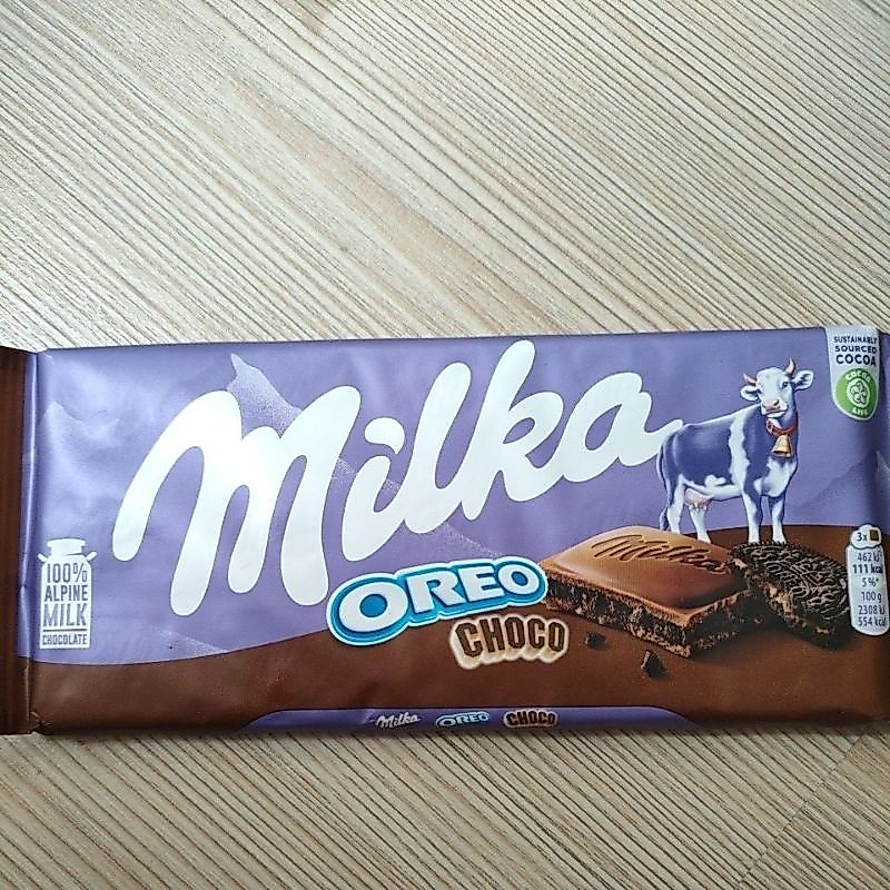 Coklat MILKA dengan oreo coklat halal asli dari Turki ready di Indonesia