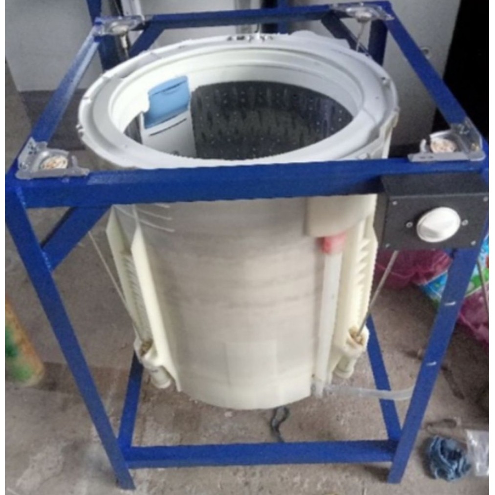 Mesin spinner karpet 25 kg