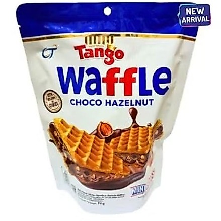 Tango Waffle Choco Hazelnut Biskuit Coklat Pouch 70gr