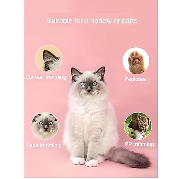 Gohair- Pet Mini Hair Clipper Cat Clipper Paw Clipper Mini Animal Shaver