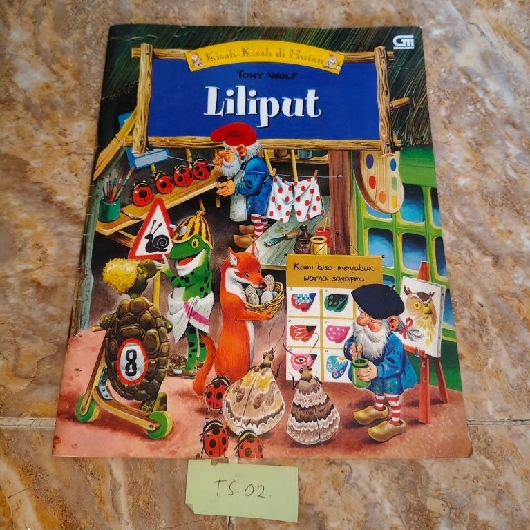 Buku Kisah Kisah di Hutan - LILLIPUT By TONY WOLF