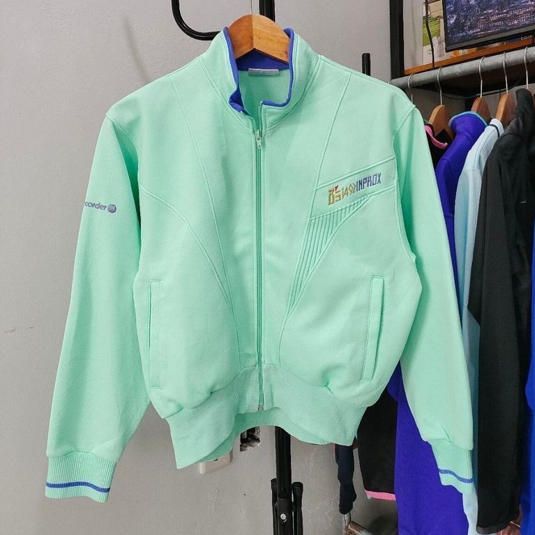 Jacket Tracktop Asics Recorder Tosca Boxy Original