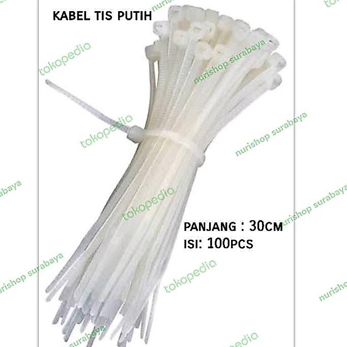 ;&;&;&;&] Kabel Tis 30cm / Kabel Ties / Nylon Cable Ties 30 cm Hitam