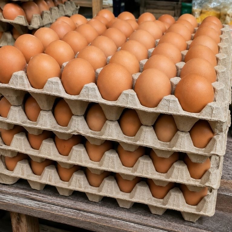 Telur Ayam Banjarmasin 1 kg - 500gr