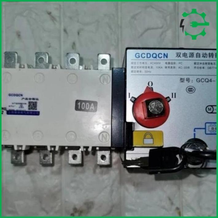 Saklar Otomatis Transfer Listrik 100 Ampere - Ats 100 Amp - Peralatan Restock