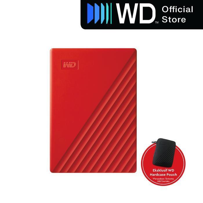 WD MY PASSPORT 1TB - HD HDD HARDISK EKSTERNAL EXTERNAL 2.5" USB 3.0 ORIGINAL DAN TERPERCAYA